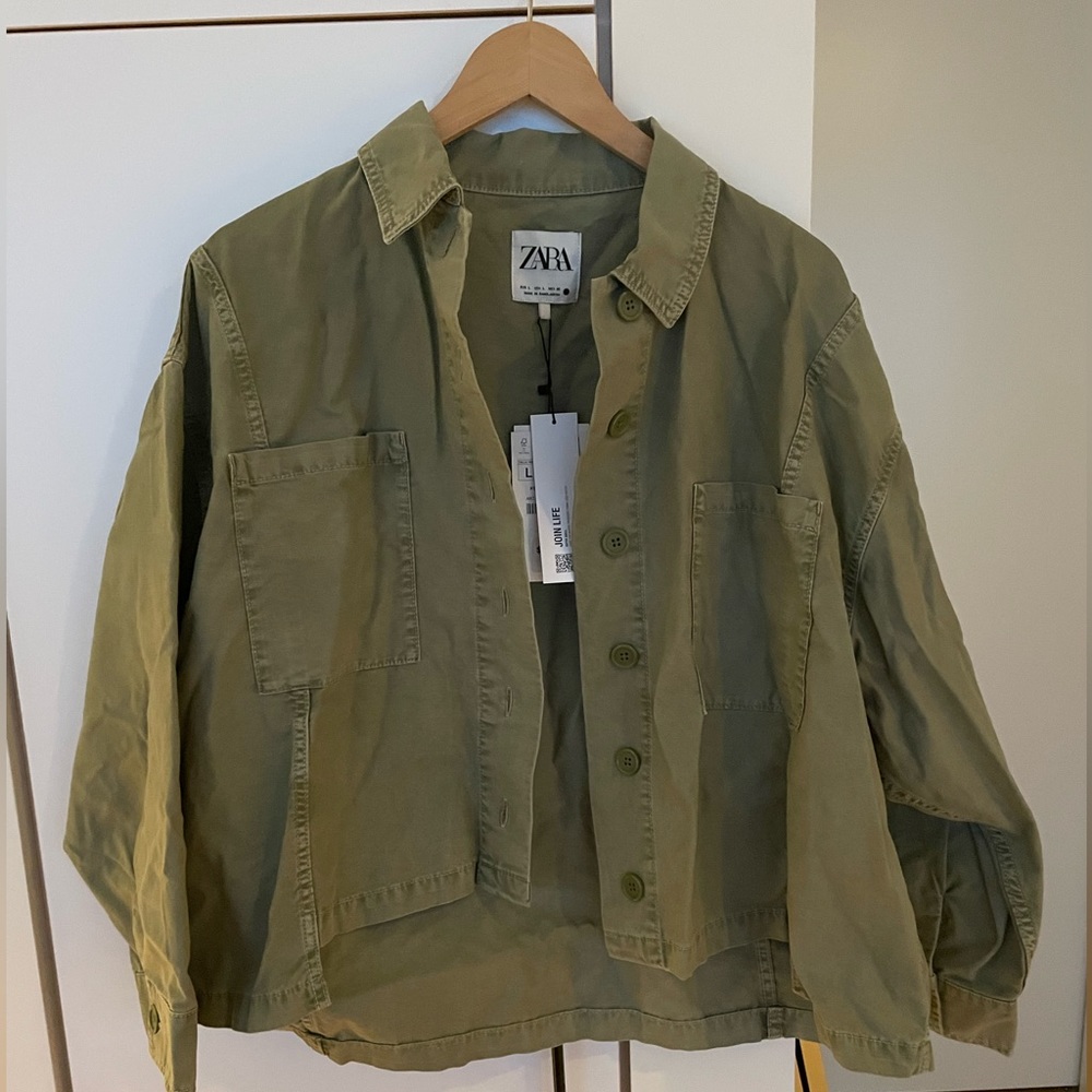 Zara Green Jacket